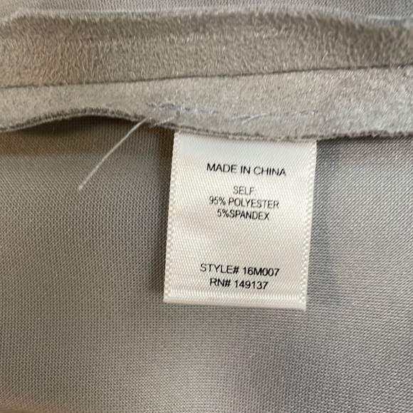 K By Kinnucan’s Adventure Grey Faux Suede Coat!!🔥🔥🔥 - Picture 15 of 16